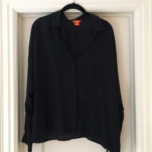 Joe Fresh black button down size L
